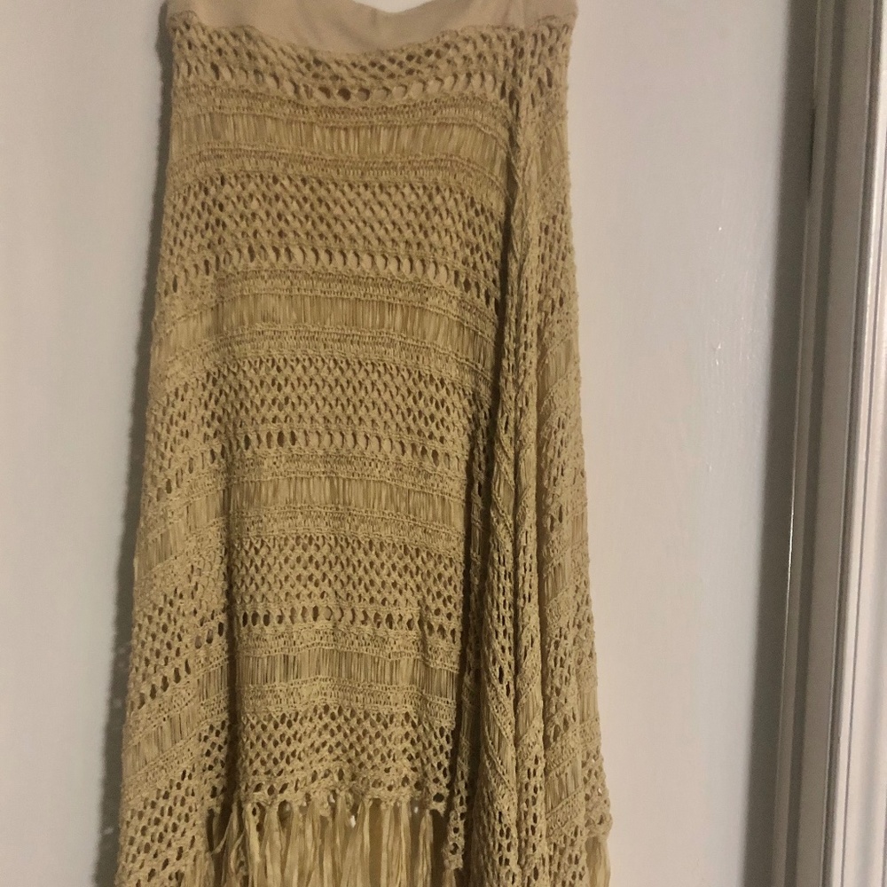 CHICOS PRETTY LONG SKIRT SIZE 0